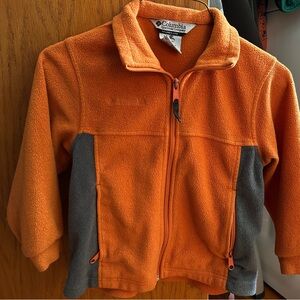 Boys Columbia Fleece Zip Up Sweater